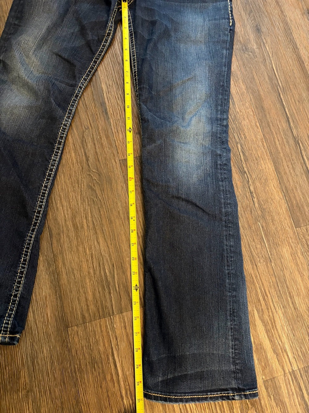 Women’s Silver Jeans Co Suki 17 Stretch Slim Boot Beaded Accents Jeans W27/L31 - Picture 5 of 6